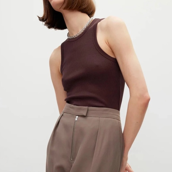 Róhe Car Top, Size 34 (XS), Pure Chocolate - Picture 4 of 9